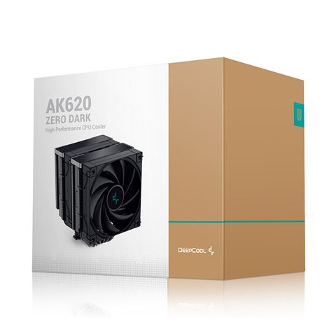 Deepcool | AK620 | Zero Dark | Intel, AMD | CPU Air Cooler - 10